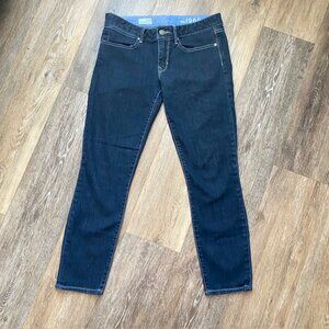 Gap 1969 Jeans Womens 28/6R Blue Denim Always Skinny Dark Wash Stretch Classic